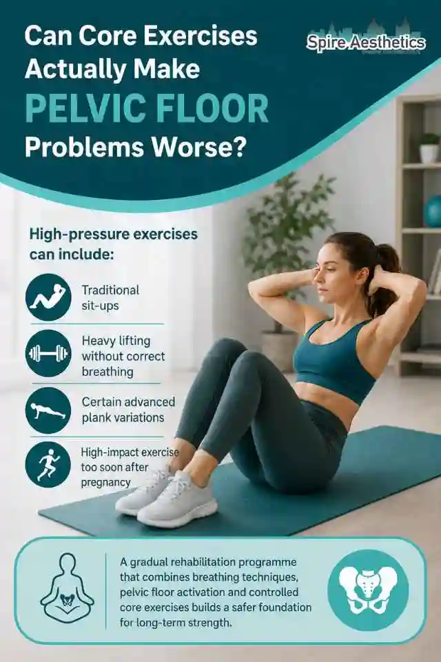 Can Strengthening Your Core Alone Actually Make Pelvic Floor Problems Worse Milton Keynes?